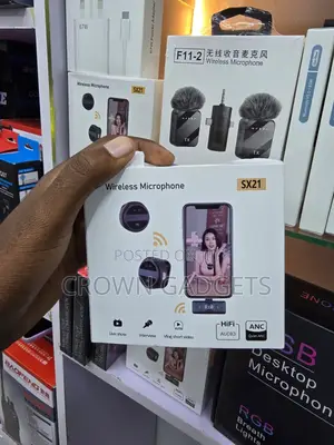 Sx21 2.4g Wireless Mic for Android iPhone Vlogging Kit