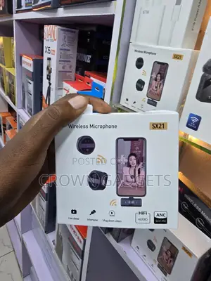 Sx21 2.4g Wireless Mic for Android iPhone Vlogging Kit