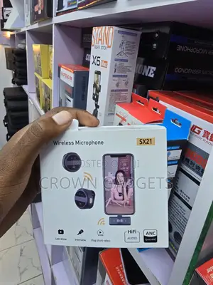 Sx21 2.4g Wireless Mic for Android iPhone Vlogging Kit