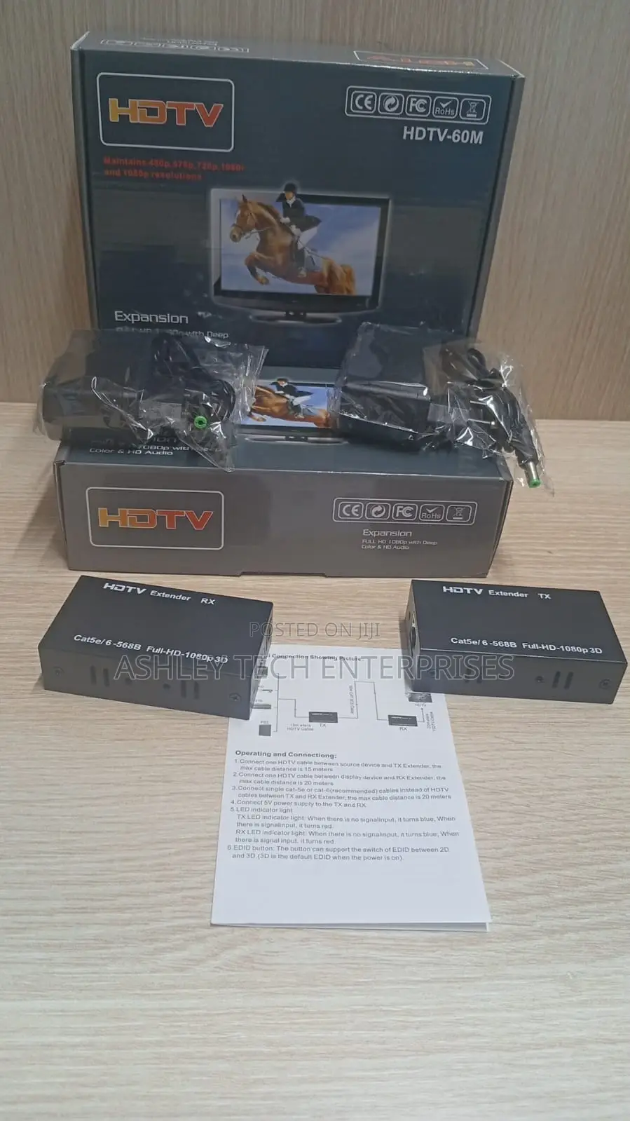 Hdmi Signal Extender 60m Full Hd