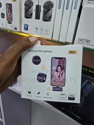 Sx21 Plug Play Wireless Microphone for Live Streaming