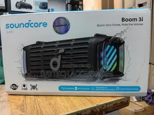 Soundcore Boom 3i by Anker Compact Outdoor Ip68 Waterproof Speaker.
