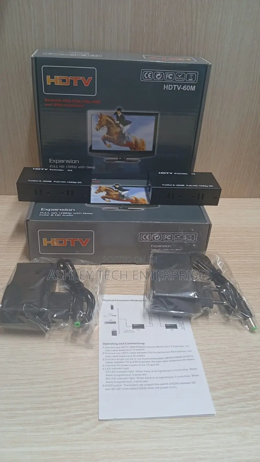 Hdmi Long Range Extender 60m