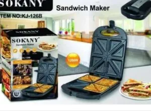 4 Slice Sokany Sandwich Maker