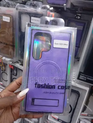 Purple Magnetic Leather Cases With Various Samsung Galaxy Ultra