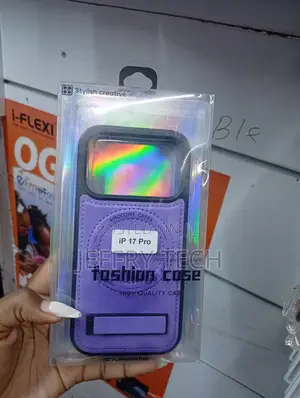 Purple Mocome Brand Fashion Case for an iPhone in Retail Packaging.