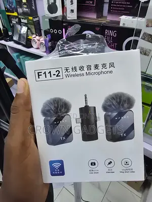 F11-2 Dual Mic Wireless System for Vlog Interviews