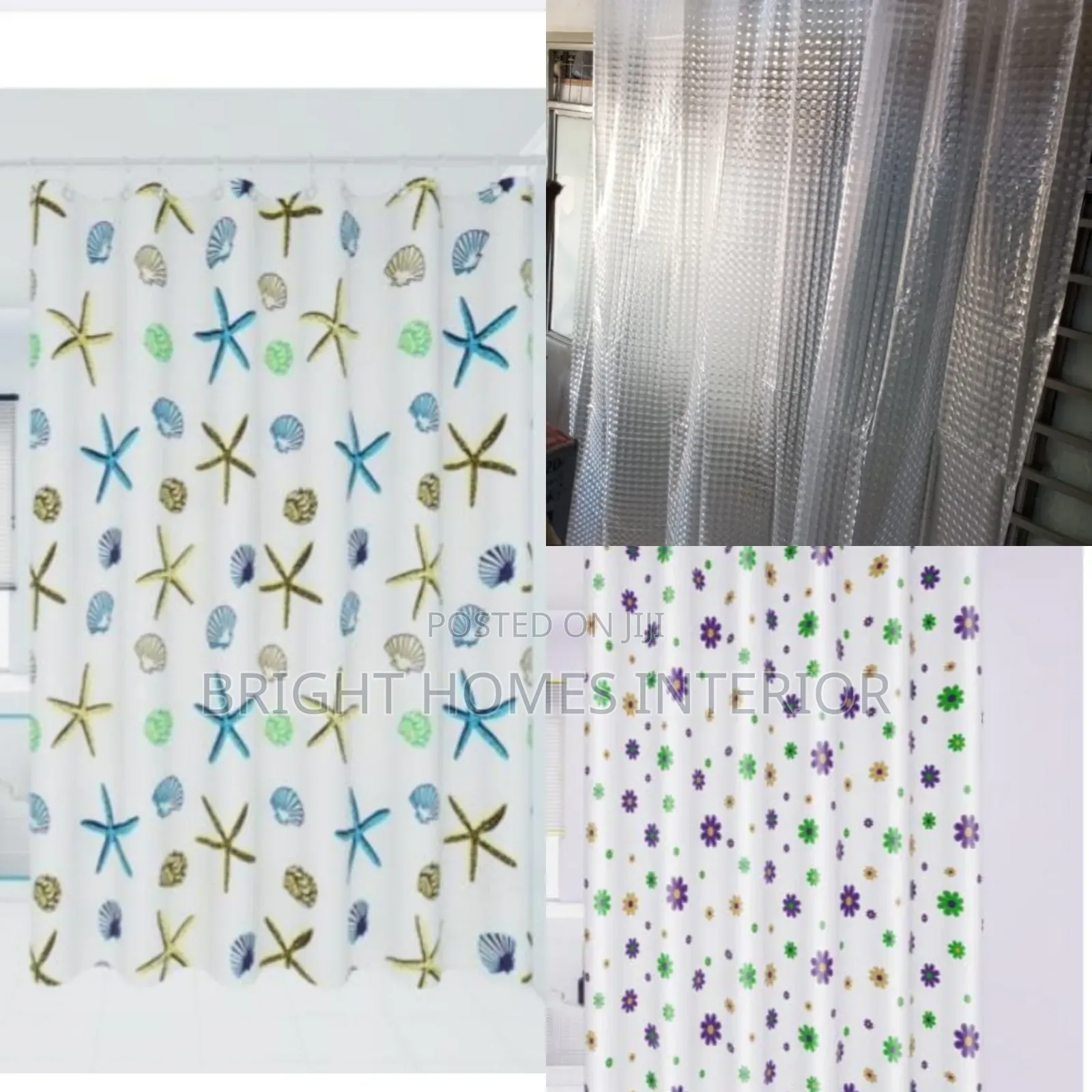 Shower Curtain Available in Different Designs