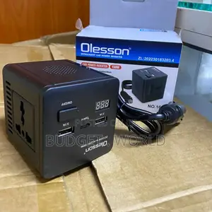 Olesson 150 Watt Vehicle Power Inverter With Usb Fast Charging Ports