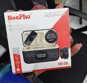 Neepho Np-58 Wireless Lavalier Microphone (2tx + 1rx)