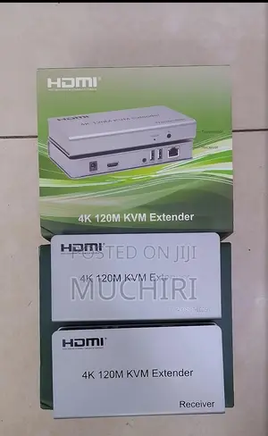 120m Hdmi Extender Kvm, Supports Usb Mouse