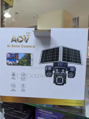 Sim Card Solar CCTV Camera 4 Lens 4g Solar CCTV Camera With 2 Panels