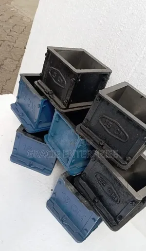 Cast Iron Cube Moulds