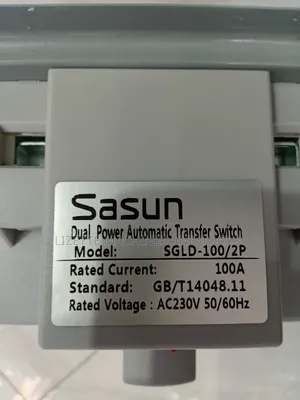 100a Dual Power Automatic Change Over Switch
