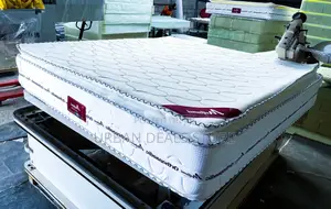5*6 Spring Mattress (Grey, Firm, 10-Inch)