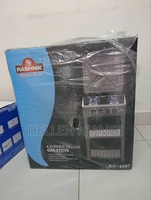 Rashnik 4 Burner Deluxe Gas Stove