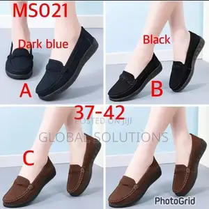 Versatile Suede Slip-on Loafers