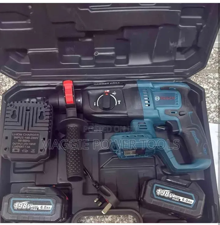 Durable and Professional Rotary Hammer Machine/ 198v Rotary Hammer