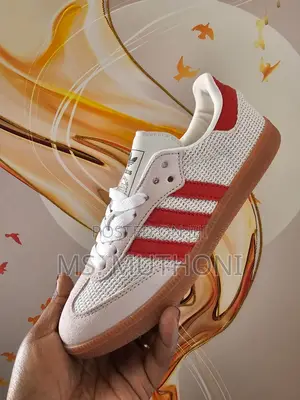 Adidas Samba Og Crystal White / Red Size 37-43.