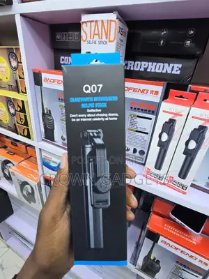 Bluetooth Selfie Stick With Remote Control Phone Stand