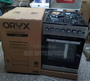 Mika Oryx **Standing Cooker, 50cm X 60cm, 3 Gas Pool Jet Burners
