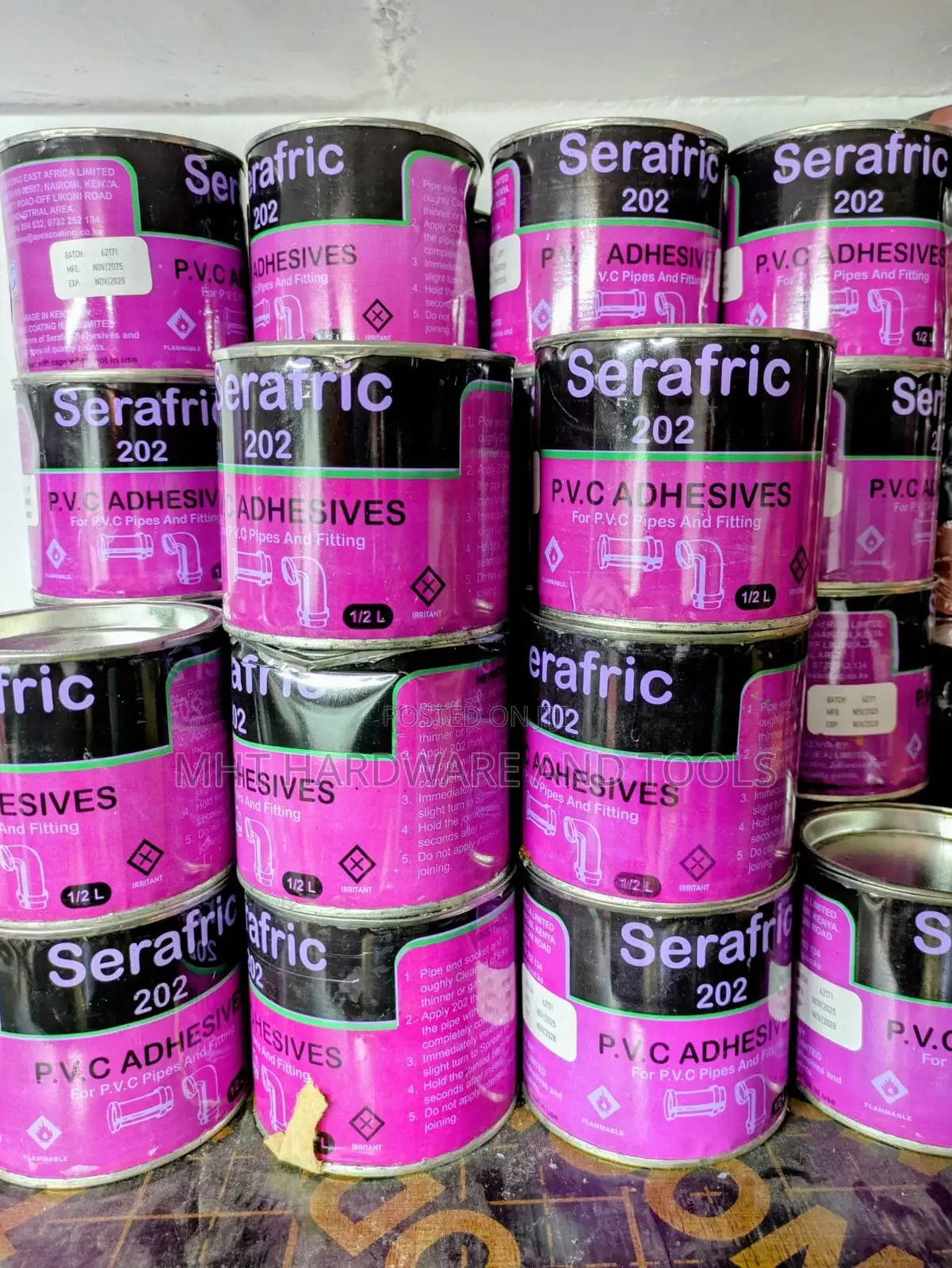 PVC Glue 500ml Serafric