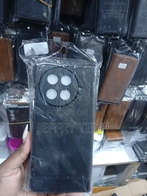 Black Faux Leather Flip Wallet Phone Case.