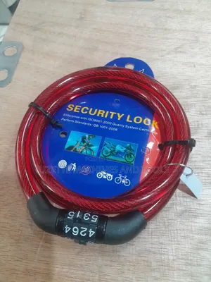 4 Digit Code Bicycle Lock
