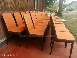 Orange  Seat Dining Chairs
