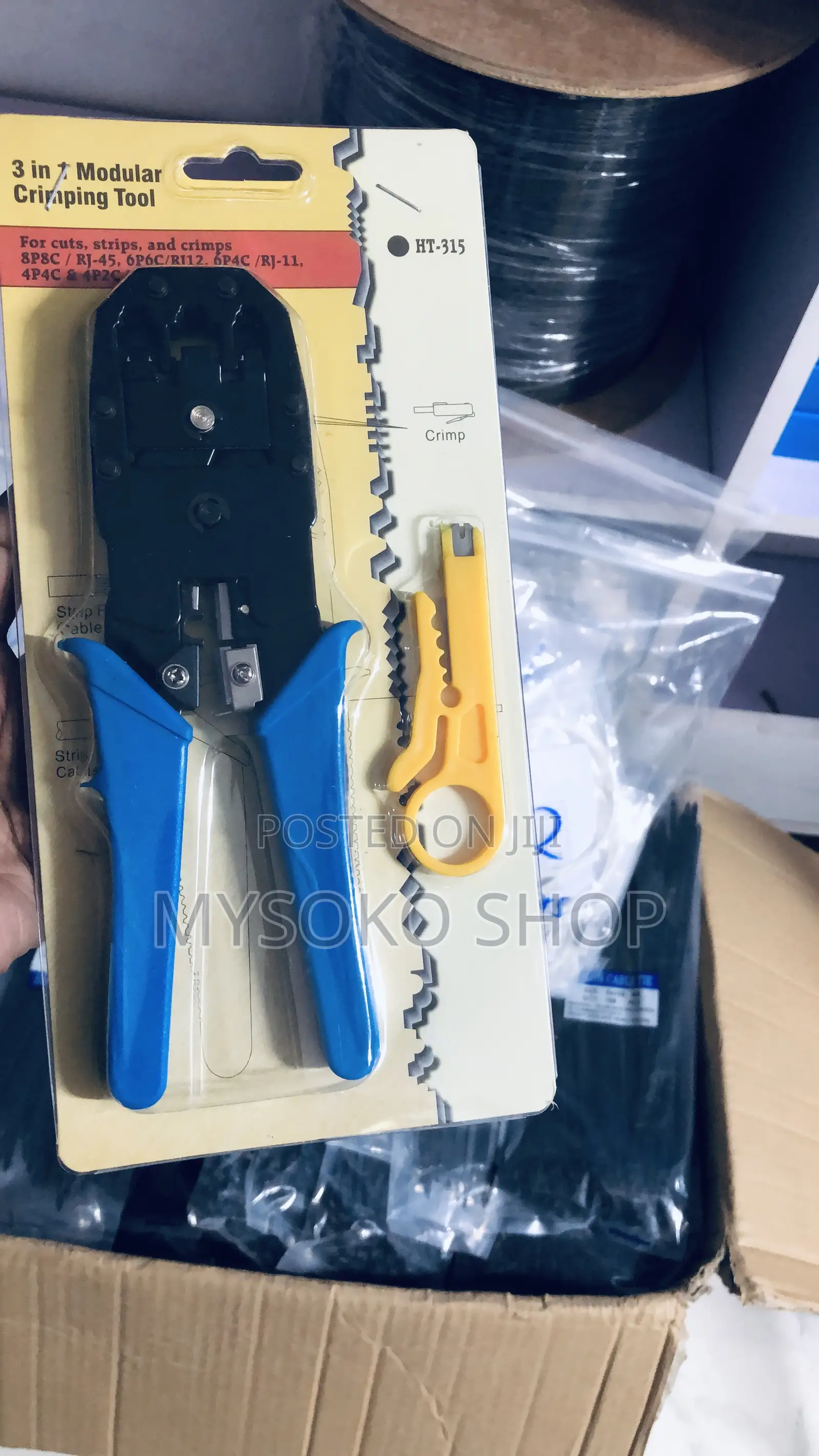 Ethernet Crimping Tool
