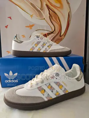 Adidas Samba Og Satin 'Floral Cloud White Clear Granite'
