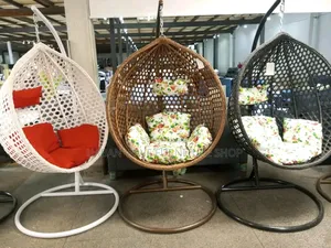 Egg  Shaped Swinging Balcony Chairs