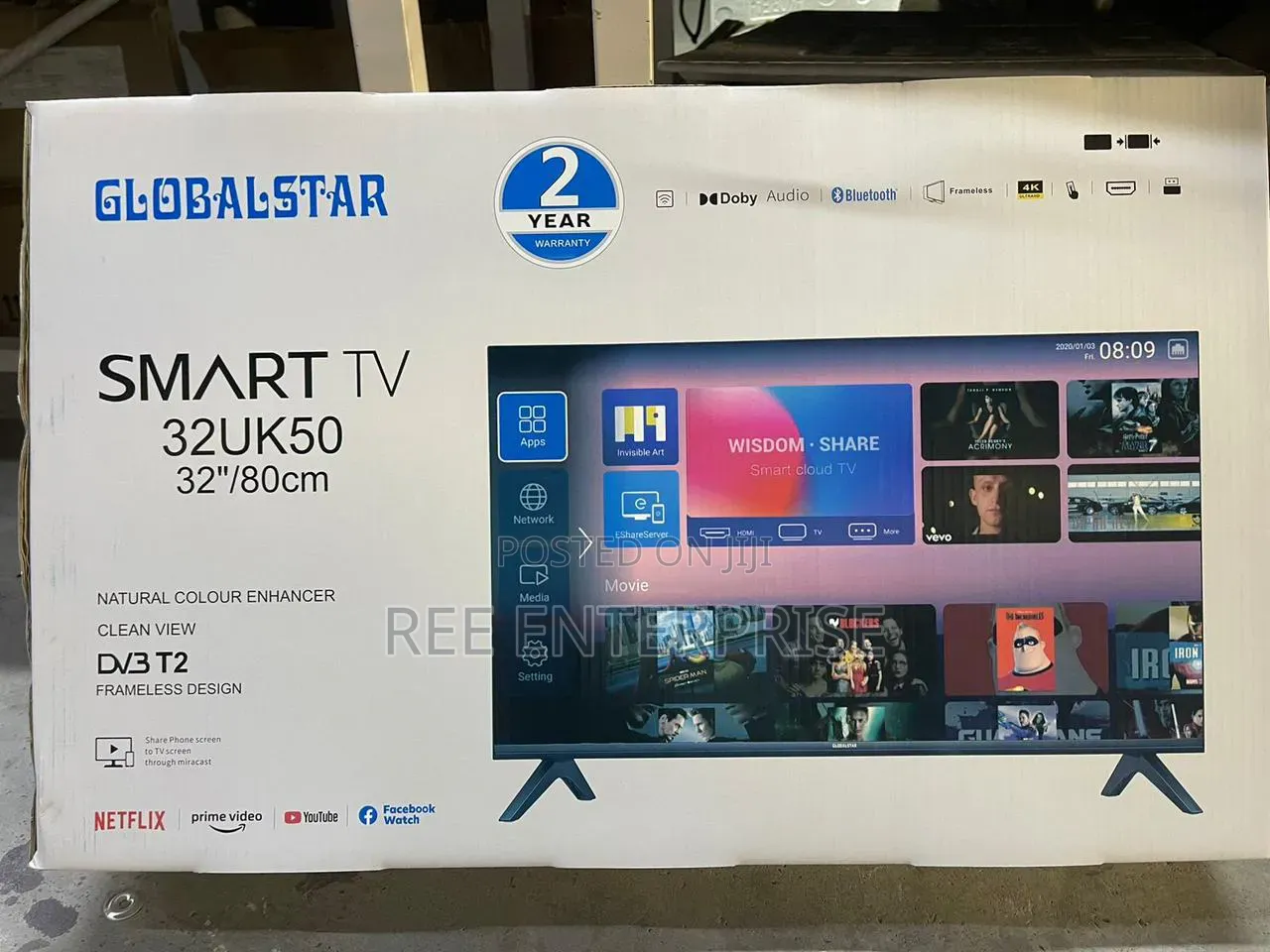 Globalstar **32 Inches Smart Android Tv