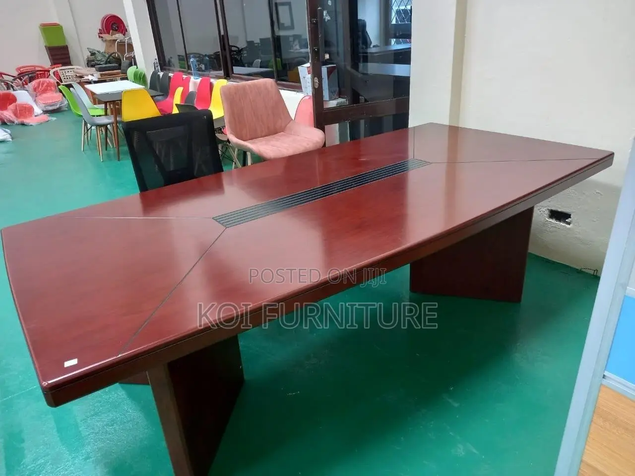 Boardroom Table; 3 Meters Mahogany Executive Boadroom Table