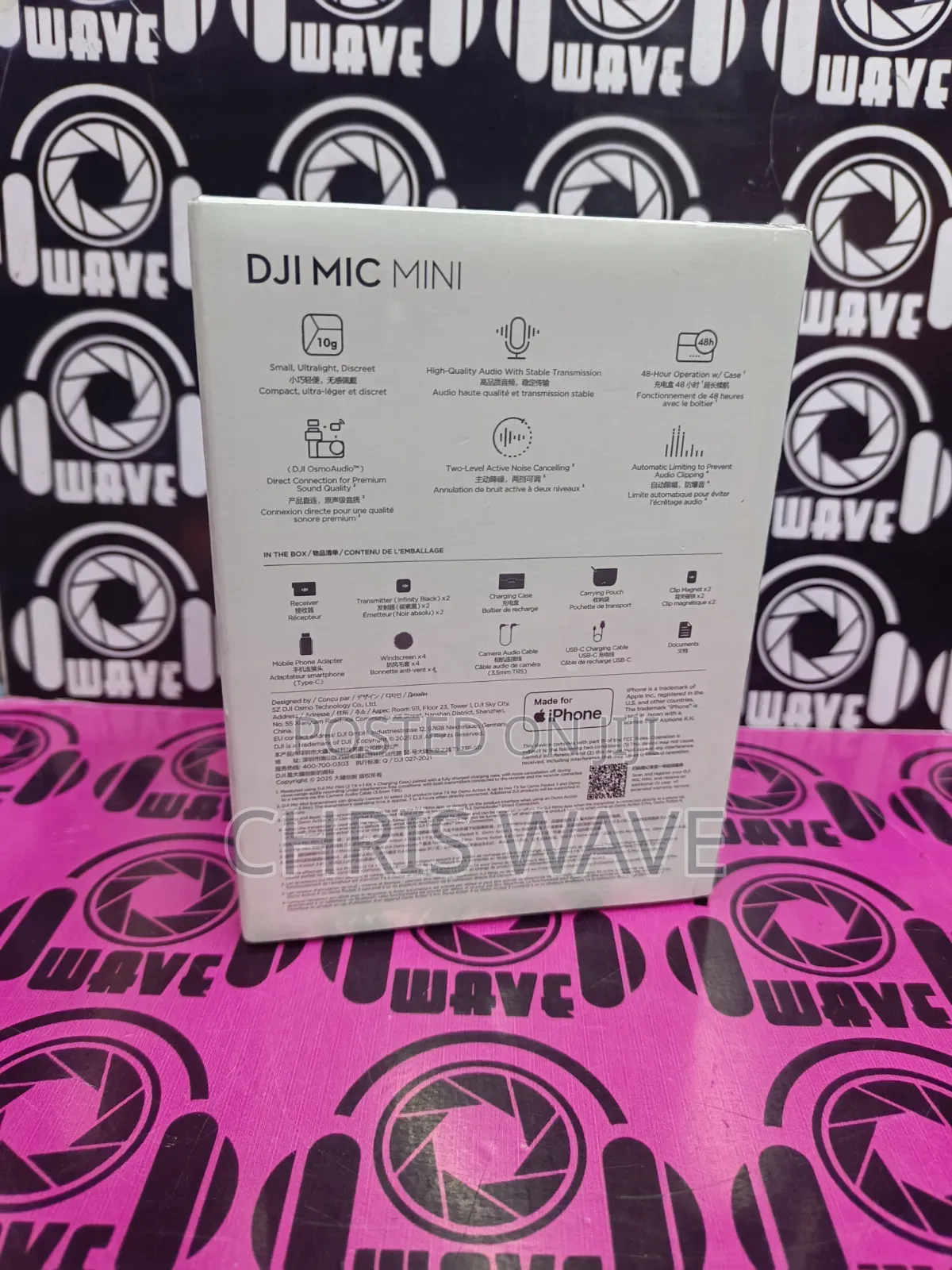 New Dji Mic Professional Lapel Microphone