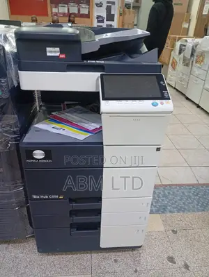 Konica Minolta C558color Laser MFP- With Blistering Performance.