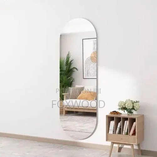 *Peel and Stick Unbreakable Mirror