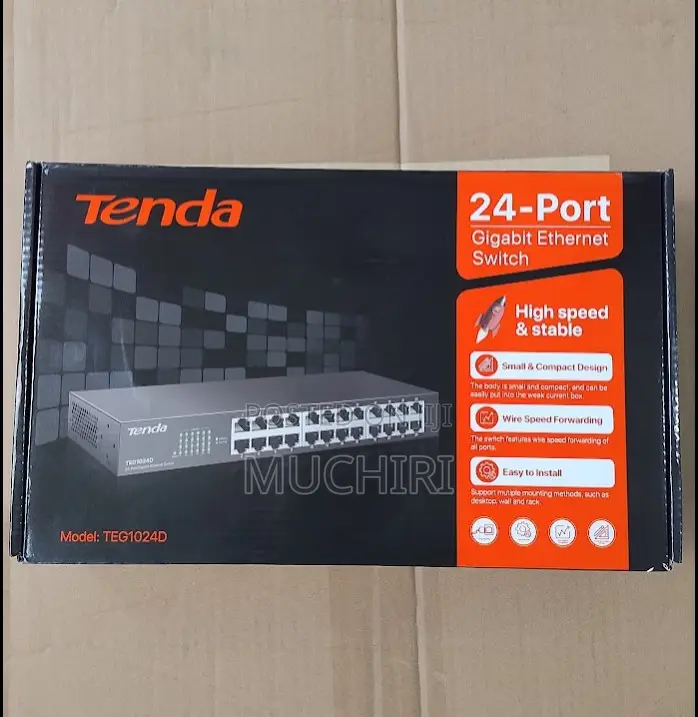 24 Port Gigabit Ethernet Switch Tenda