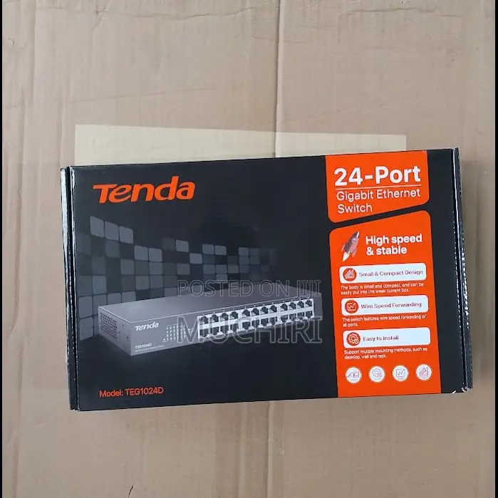 Tenda Desktop Switch 24 Port Giga