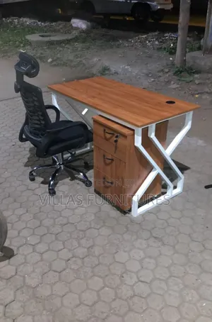 Table Headrest Office Chair Headrest Pedestal Movable Drawers