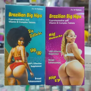 Brazilian Big Hips/Breast Enlargement/Enhancement Tablets