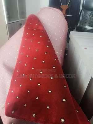 Executive Wall to Wall Office Carpets in Burgundy Red