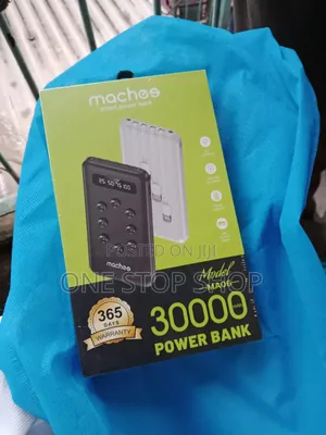 30000mah Power Bank With Built in Cables Type C,Usb,I Phone