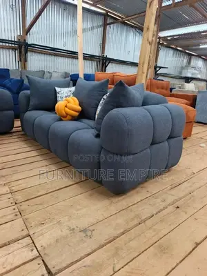 Dark Grey 3 Seater Bubble Seat