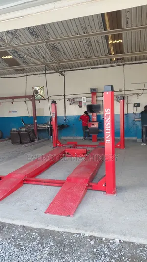 Heavy Duty Car Lifting Machine Fully Automatic Wheel Alignment + Lift.