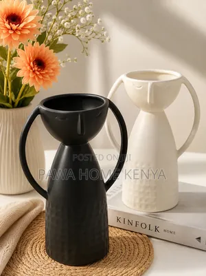 Face Decorative Flower Vase