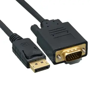 3ft Displayport to Vga Video Cable, Displayport Male to Vga Male