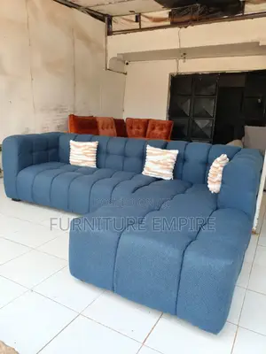 Blue Bubble Sofa Set