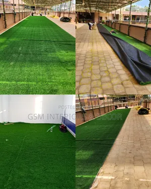 Artificial Greenergy Grass Carpets On Malls