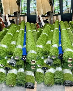 Artificial Green Grass Carpets in Binded Rolls Perm2